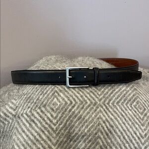 Coach Black Leather Belt
